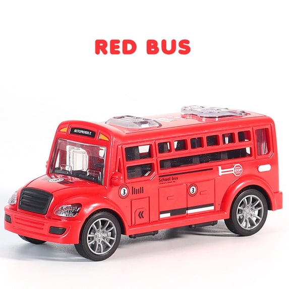 up to 70% off karymi Multiple Colors School Bus Model Toy Kids Toys Little Boy Pullback Action Inertial Toy Car Model Bus Toys for Ages 5-7 Party Favors Christmas Gifts Today Deals