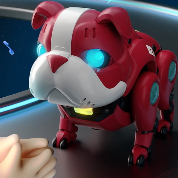 up to 70% off karymi Violent Dog Robot Dog Children's Intelligent Pet Dog Voice Control Music Lighting Mechanical Dog Toys Kids Toys Birthday Gifts Christmas Gifts Today Deals