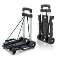 thumbnail image 1 of 70 lbs Collapsible Folding Hand Truck Dolly Portable Trolley Luggage Push Cart, Lightweight & Durable for Travel, Shopping, Office Use, 1 of 9