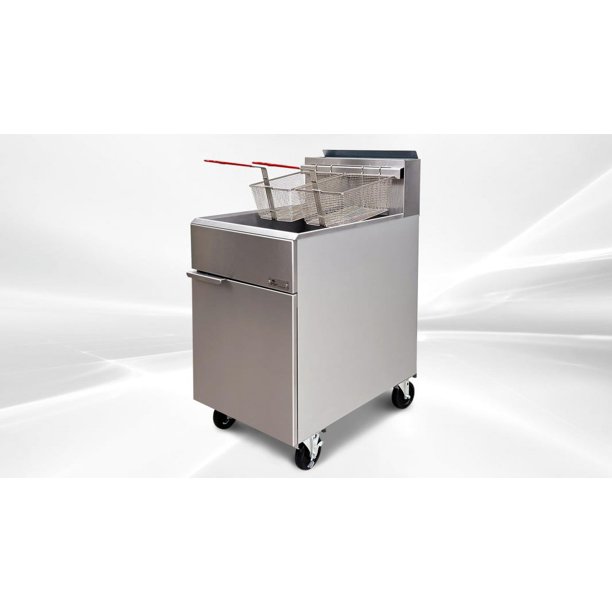 70 lbs Natural Gas Deep Fryer DCF5NG NSF ETL Certified Walmart