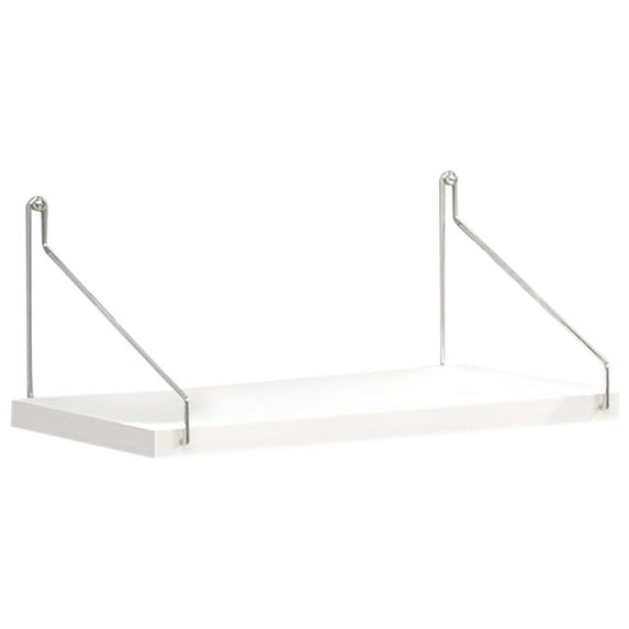 Anckoeil Floating Shelves Wall Mounted Modern White Wall Shelves For Bedroom Nursery White Shelves Display Picture Shelf For Wall Decor Living Room Bathroom Kitchen