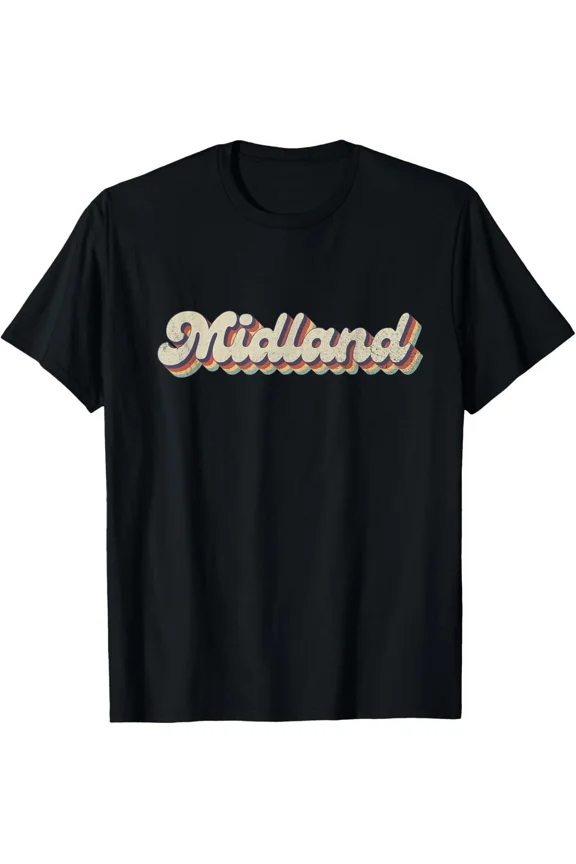 70's 80's USA City - Vintage Midland T-Shirt