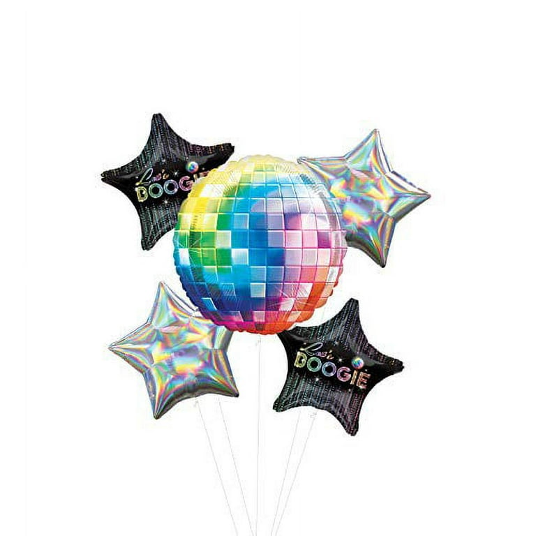PARTYDECO - Ballon boule disco aluminium - Décoration> Ballons