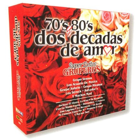 70's Y 80's Dos Decadas De Amor by Various Artists (CD, 3-Disc Box Set) NEW