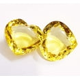 thumbnail image 1 of 70 to 70 Ct 2 PCs Yellow Lemon Quartz Loose Gemstone Heart Shape Excellent Cut Jewelry Use Gem For Pendent Use Excellent Cut, 1 of 2