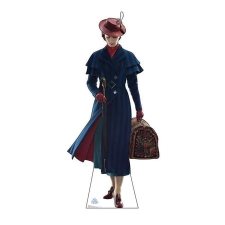 70 x 33 in. Mary Poppins Cardboard Cutout