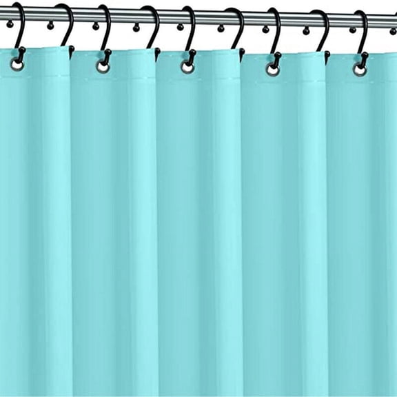 70''x72'' Waterproof PEVA Shower Curtain Liner with Rust Proof Grommets & Magnet
