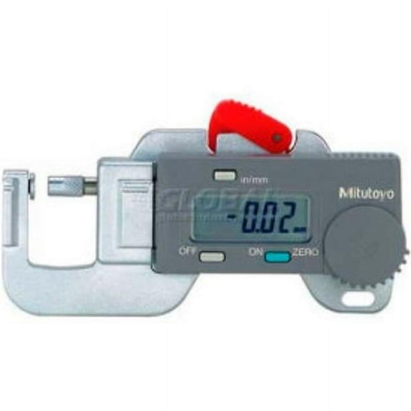 700-118 0-0.50 in. & 0-12.7 mm Digimatic Compact Digital Thickness Gage