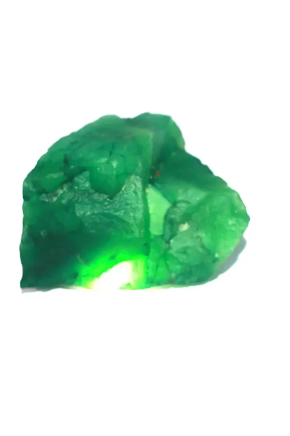 700.22 Carat Colombian Green Emerald Rough - Natural Uncut Earth Mind Gemstone