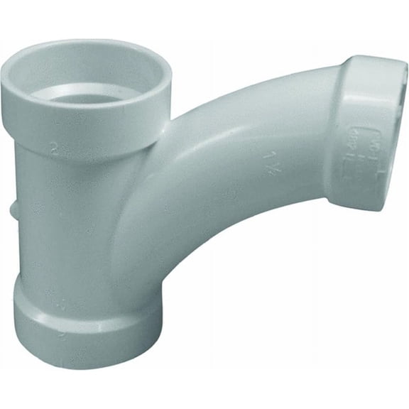 700 Combination Solvent Weld Pipe Reducing Tee/Wye, 3 X 3 X 1-1/2 in, Hub, SCH 40, PVC