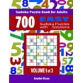 thumbnail image 1 of 700 Easy Sudoku Puzzles Volume 1 di 3 : Sudoku Puzzle Book for Adults (Paperback), 1 of 1
