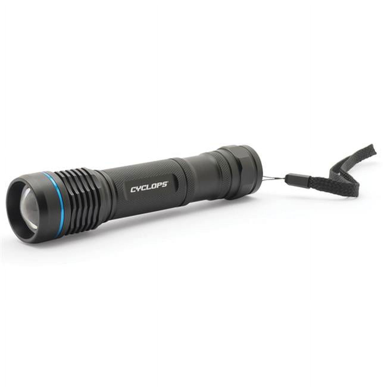 700 Lumen Steropes Rechargeable Aluminum Flashlight, Anodized