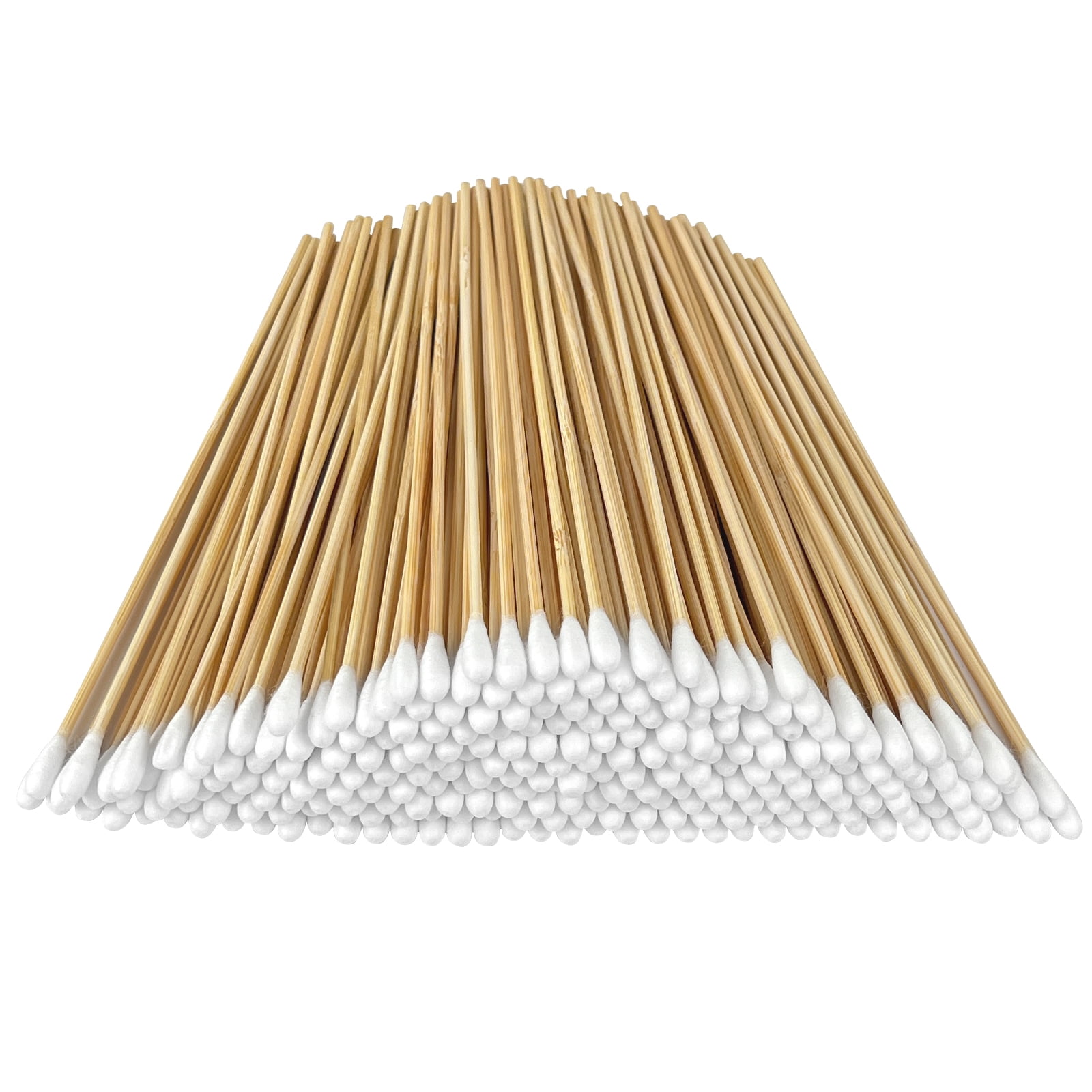 700 Pcs Long Cotton Swabs, 6 Inch Gun Cleaning Swabs, Hardtoreach