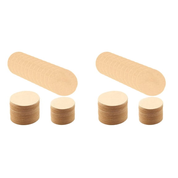 700 Pcs Replacement Paper Filters Round Coffee Maker Filters Disposable for Coffee and _wm25