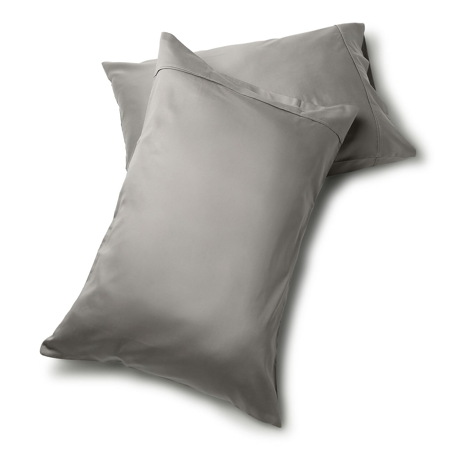 700 TC TRIBLEND Cotton Pillow Case Set(2 Pcs) Dark Grey KingPillow case ...