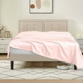 thumbnail image 1 of 700 Thread Count 100% Egyptian Cotton 3-Piece Flat Sheet (1 Flat + 2 Pillow Covers) Size Queen Color Pink Solid, 1 of 5