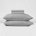 thumbnail image 1 of 700 Thread Count, 100% Egyptian Cotton Sheet Set [4 PC- California King, Silver] 18" Deep Pocket, 1 of 8