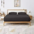 thumbnail image 1 of 700 Thread Count 4 Piece Quality Sheet Set 12 Inch Deep Pocket 100% Egyptian Cotton Color Dark Grey Solid Size Queen, 1 of 6