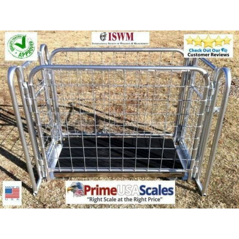 700 LB x 0.2 LB 44 x 22 Inch Extra Large Platform Vet Veterinary Animal  Livestock Dog Goat Calf Pig Sheep 4H Digital Scale NEW
