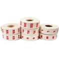 thumbnail image 1 of 7000 Round Clothing Size Dot Sticker BUNDLE - XS, S, M, L, XL, 2XL & 3XL - 1000 Per Roll, 1 of 1