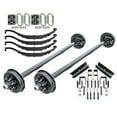 thumbnail image 1 of 7000 lb TK Tandem Axle Heavy Duty Kit with Suspension - 14K Capacity, 85" Hubface 70" Spring Center, 1 of 6