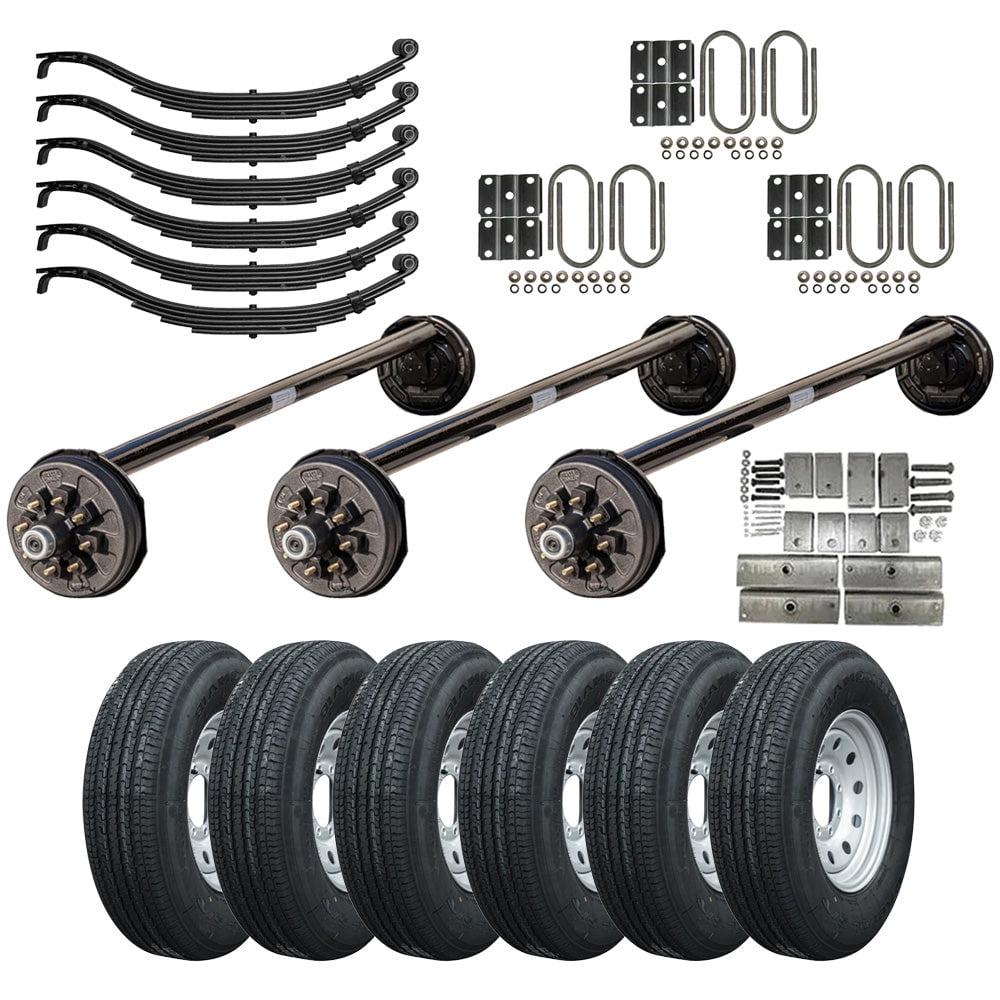 7000 lb Triple Axle TK Trailer Kit - 21K Capacity - (Drop Original ...