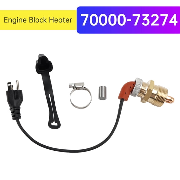 70000-73274 Engine Block Heater for Kubota B20 B26 B1550 B1700 115V 400W