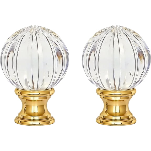 7000600 Brushed Nickel Finish Ball Lamp Finial 1-1/2 Inch