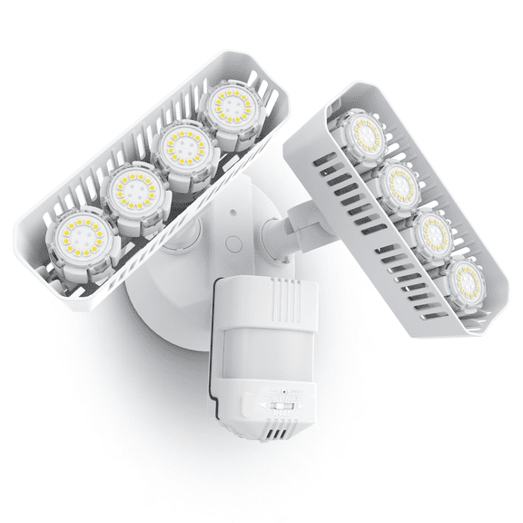 7000lm 54W Ultra Bright Outdoor LED Motion Sensor Lights Security Floodlights