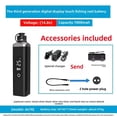 thumbnail image 1 of 7000mah battery For Daiwa Shimano electric sea boat fishi Touch digital display, 1 of 1