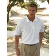 thumbnail image 1 of 7002 Mainsail Mesh/Pique Polo Shirt With Pocket-Burgundy-2XL, 1 of 4
