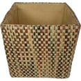 thumbnail image 1 of 70032-7P 7 in. Collapsible Tote  Mahogany Tweed  Pack of 2, 1 of 1