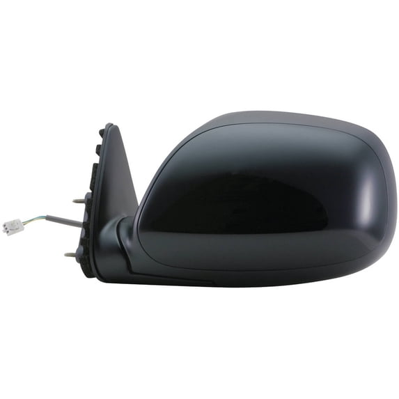70056T - Fit System Driver Side Mirror for 00-04 Toyota Tundra Pick-Up, black, foldaway, Power