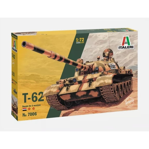 7006 1/72 T-62 Russian Tank