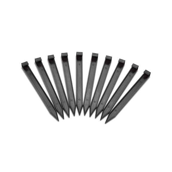 EasyFlex 1940-10 Landscaping Anchoring Garden Camping Stake Pack, 10 Count