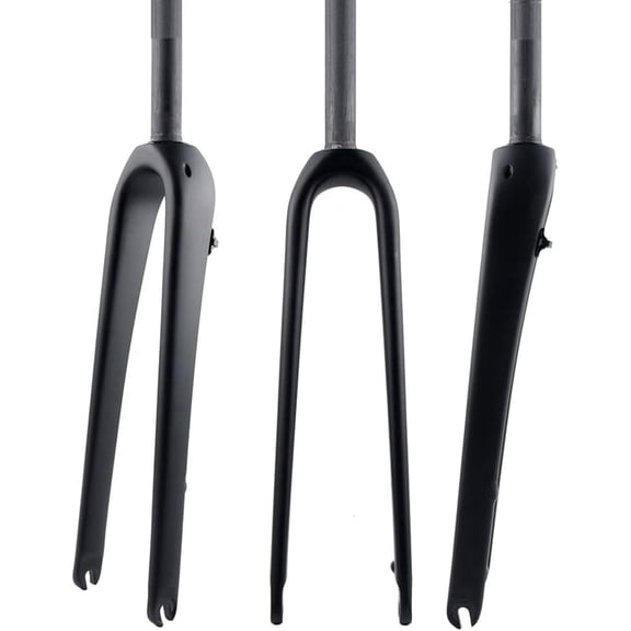 700C 42C Carbon fiber 1 1/8 road Gravel bike QR Fork Flat Mount disc matte