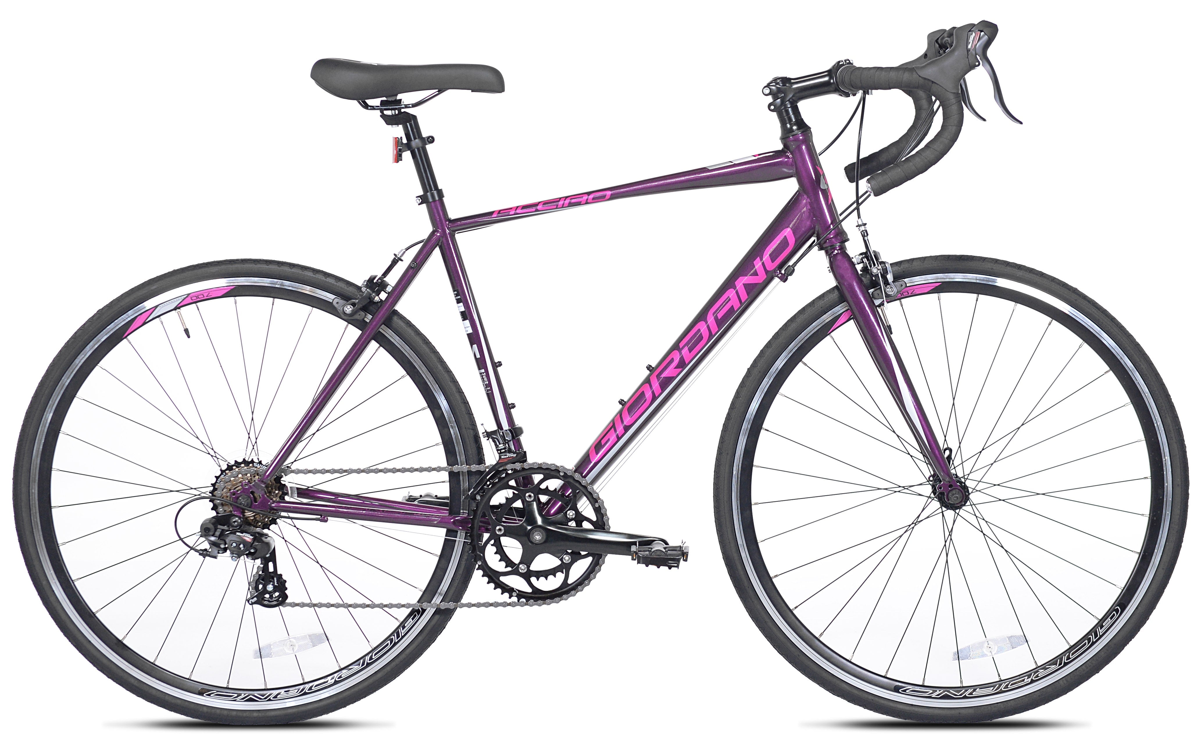 700C Giordano Acciao Road Adult Bicycle, Medium Frame, Fits Rider