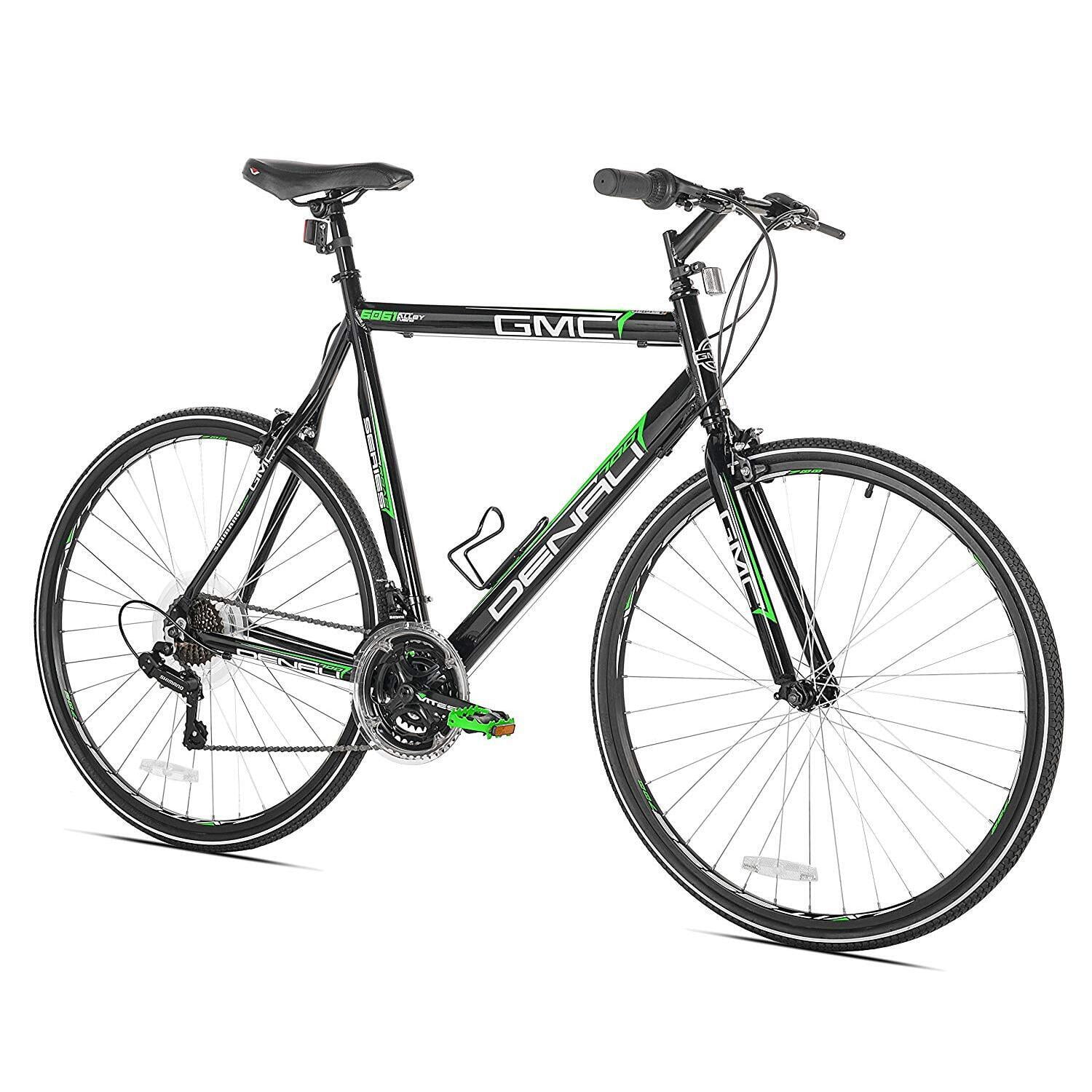 700C Gmc Denali (20 Frame) (Black/Green)(Flat Handlebars