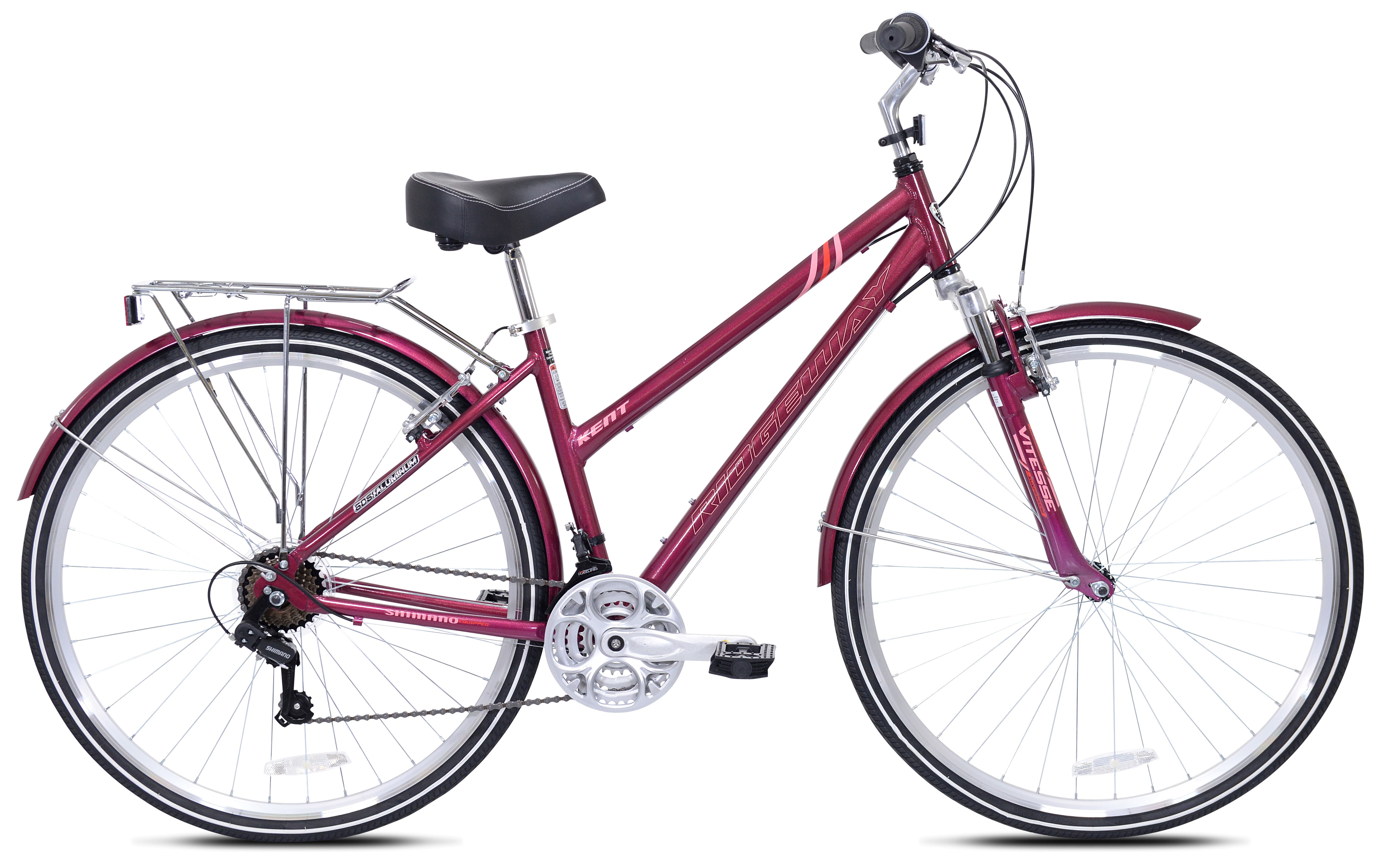 700C Kent Ridgeway Adult Bicycle, Burgundy