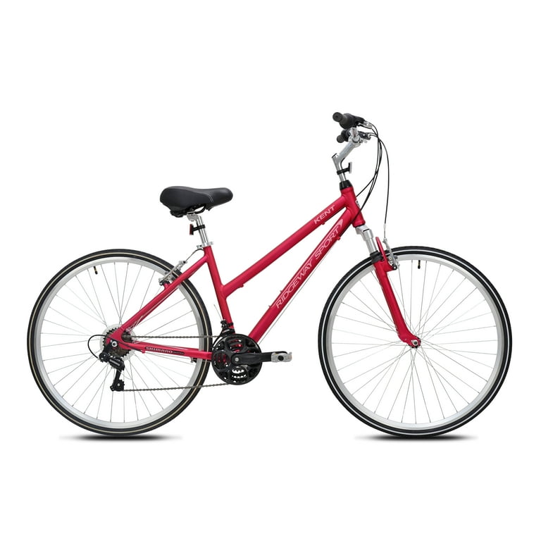 700C Kent Ridgeway Sport Adult Bicycle, Raspberry - Walmart.com