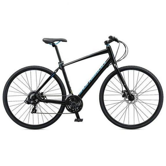 700C Men Vantage F3 Hybrid Bike, Black - Large