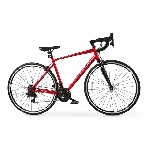 Concord 700C Alaris 2x7 Speed Road Bike, Red, Size Medium, Fits