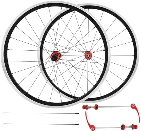 700C Road Bike Front Rear Wheelset, Bicycle Wheel Clincher Rim C/V