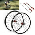 thumbnail image 1 of 700C Road Bike Wheels Front&Rear Clincher Rim Brake 7/8/9/10/11 Speed Bike Wheel, 1 of 14
