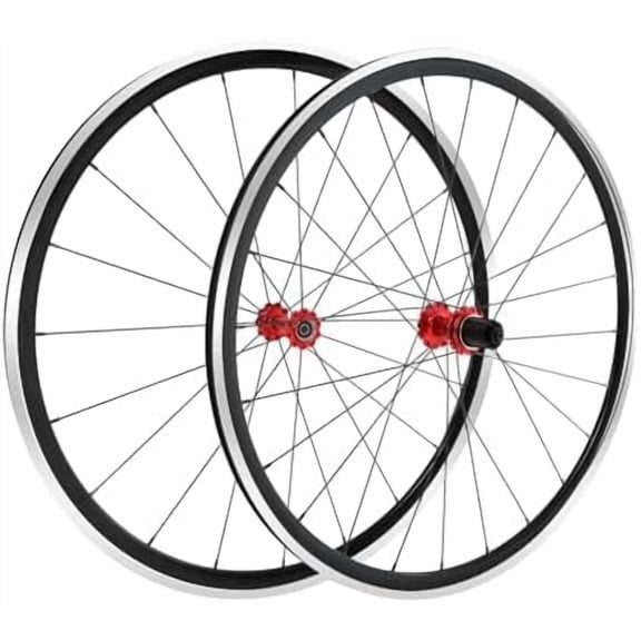 700C Road Bike Wheelset, Aluminium Alloy Rim Front Rear Wheelset with C/V Brake, Detachable Road Bike Wheels for 7-12Speed HG Shimano, 661 lbs Capacity$$Sport & Recreation Other