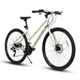 thumbnail image 1 of 700C Road Hybrid Bike for Adult , 21-Speed Road Bike Road Bicycle Carbon Steel Frame/Dual-Disc Brakes/Multiple Colors, 1 of 1