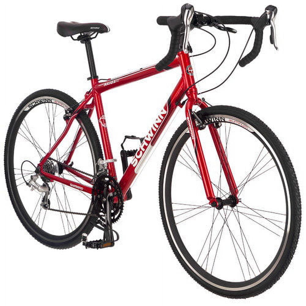 700C Schwinn Axios Men s Aluminum Road Bike Red