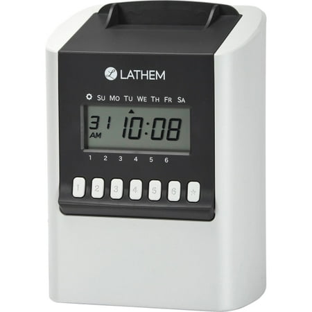 700E Calculating Time Clock White
