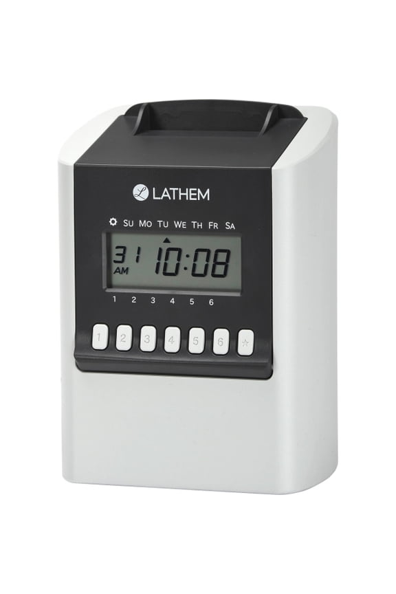 700E Calculating Time Clock White