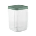 thumbnail image 1 of 700ML Airtight Food Storage Container Large Sealed Kitchen Storage Tank for Cereals,Dry Fruit & Tea Plastic Stackable Wide Mouth for Easy Cleaning Transparent, 1 of 5